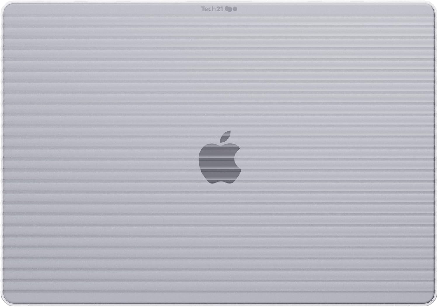 Tech21 Evo Wave case for MacBook Pro 16" (2021 & 2023) - Protective Hard Shell Cover - Clear