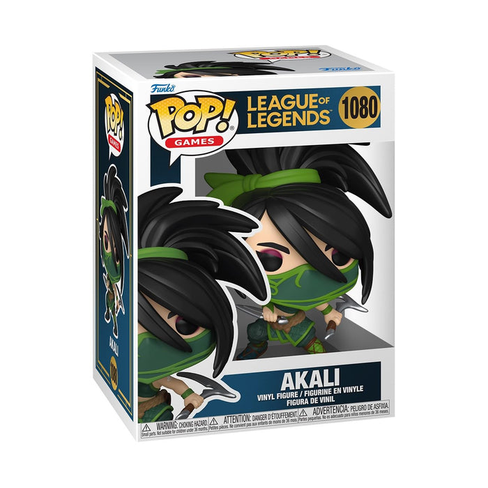 Funko POP! Games: LoL - Akali - League Of Legends - Collectable Vinyl Figure - Gift Idea - Official Merchandise - Toys for Kids & Adults - Video Games Fans - Model Figure for Collectors and Display