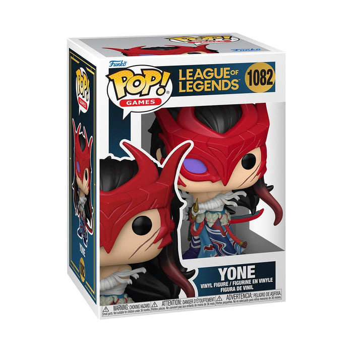 Funko POP! Games: LoL - Yone - League Of Legends - Collectable Vinyl Figure - Gift Idea - Official Merchandise - Toys for Kids & Adults - Video Games Fans - Model Figure for Collectors and Display
