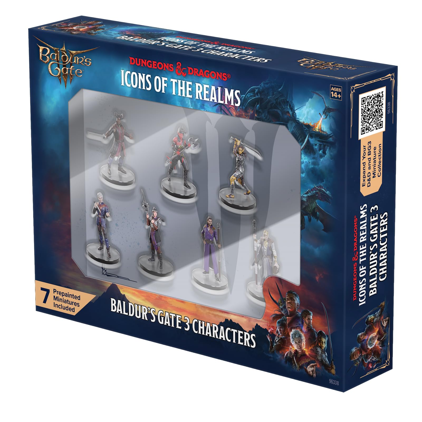 D&D Icons of The Realms: Baldur's Gate 3 - Character Boxed Set | Characters from BG3