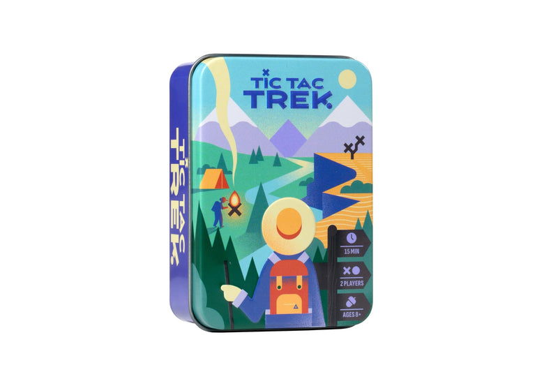 Tic Tac Trek - Tic Tac Toe Exploration Tin Game
