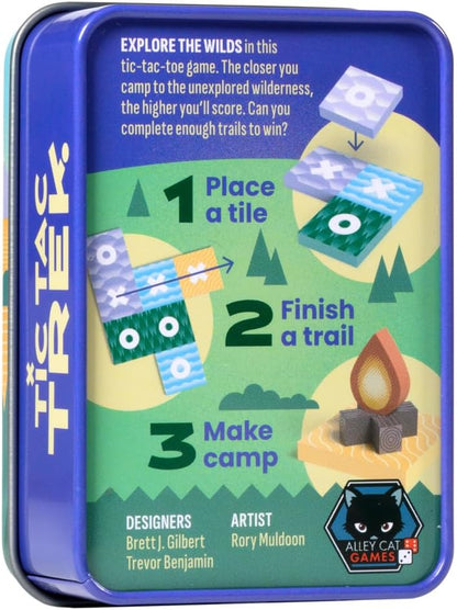 Tic Tac Trek - Tic Tac Toe Exploration Tin Game