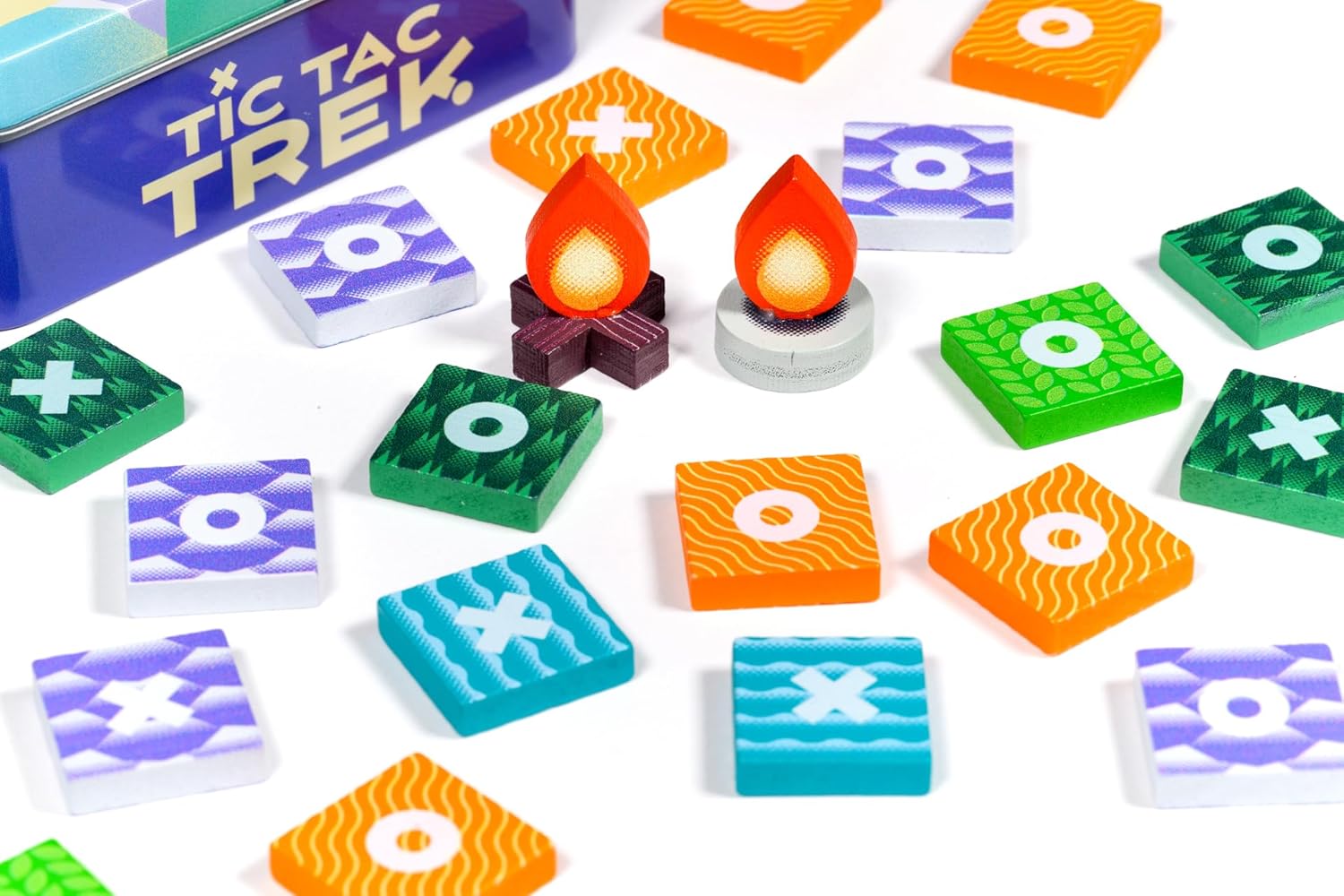 Tic Tac Trek - Tic Tac Toe Exploration Tin Game