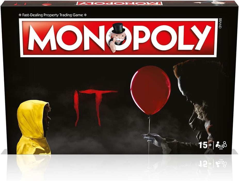 Stephen King's IT Monopoly Board Game, 2-6 Players, Ages 17 and up