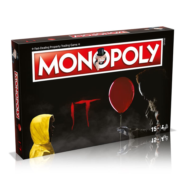 Stephen King's IT Monopoly Board Game, 2-6 Players, Ages 17 and up