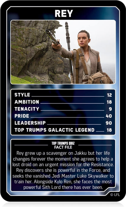 Star Wars 1-9 Skywalker Saga Top Trumps Card Game Limited Edition - Booghe Exclusive (WMA01891-EN1-6