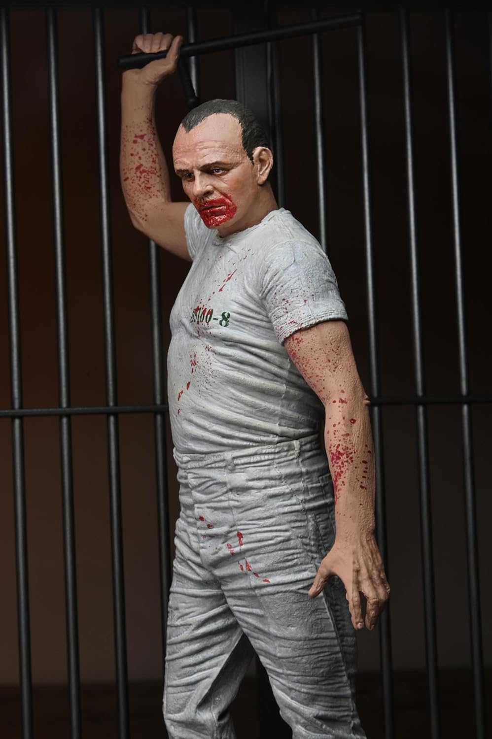 NECA - Il silenzio degli innocenti - Action Figure in scala da 17,8 cm - Dr. Hannibal Lecter (Prison Escape