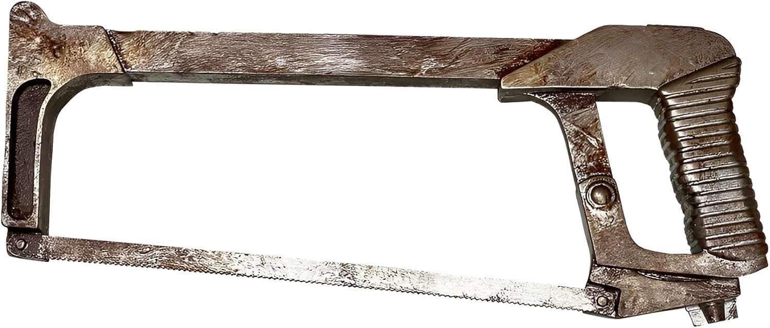 Trick Or Treat Studios Terrifier Hacksaw Prop Gris, Gris, Talla Única