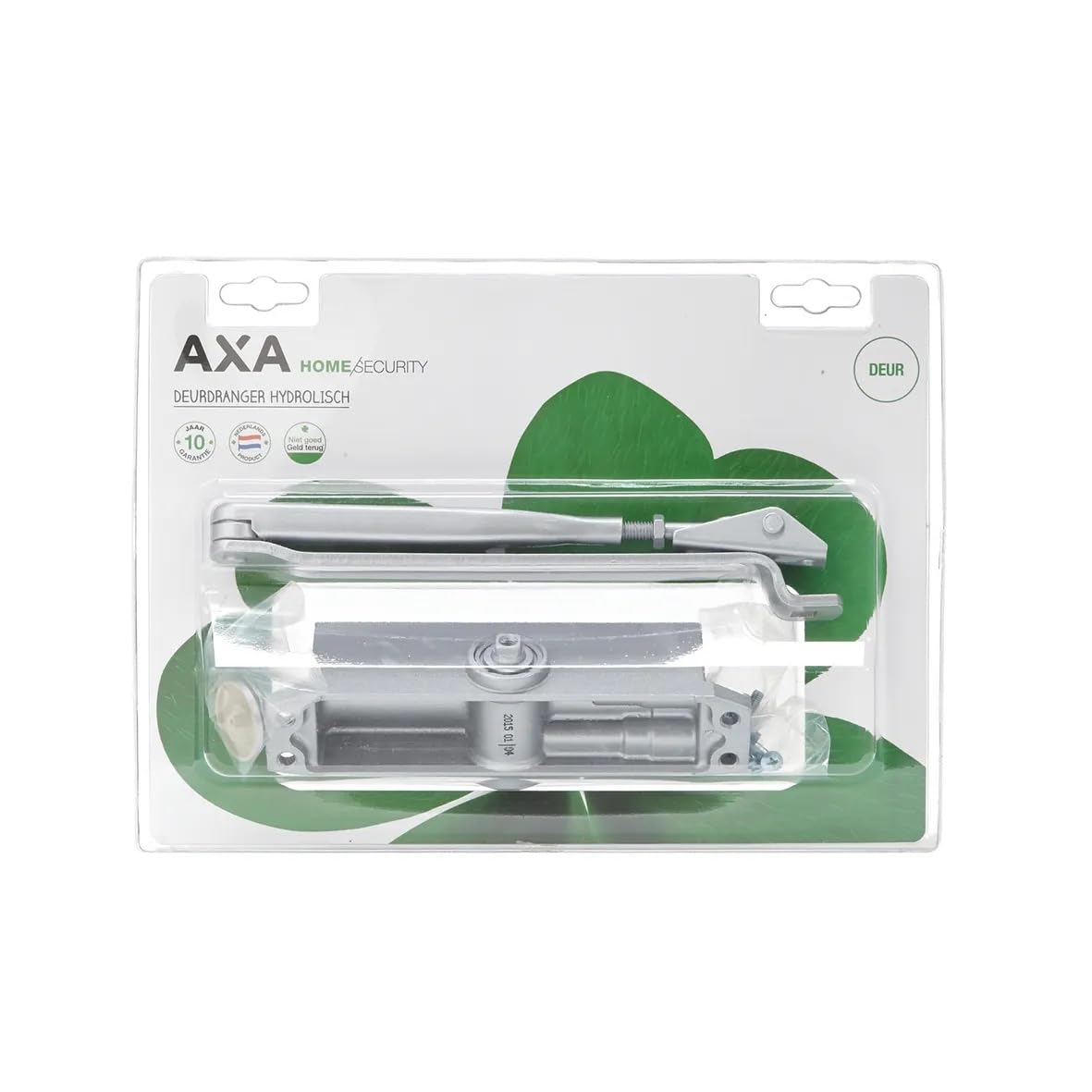 Axa Deurdranger - Model 7504 - Deursluiter Voor Binnen - Tot 80 Kg - Voor Binnendeuren - Grijs