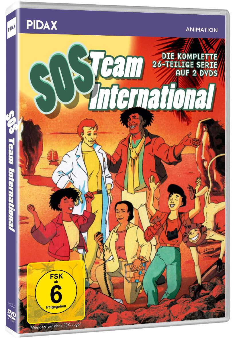 SOS Team International / Die komplette 26-teilige Kultserie (Pidax Animation)