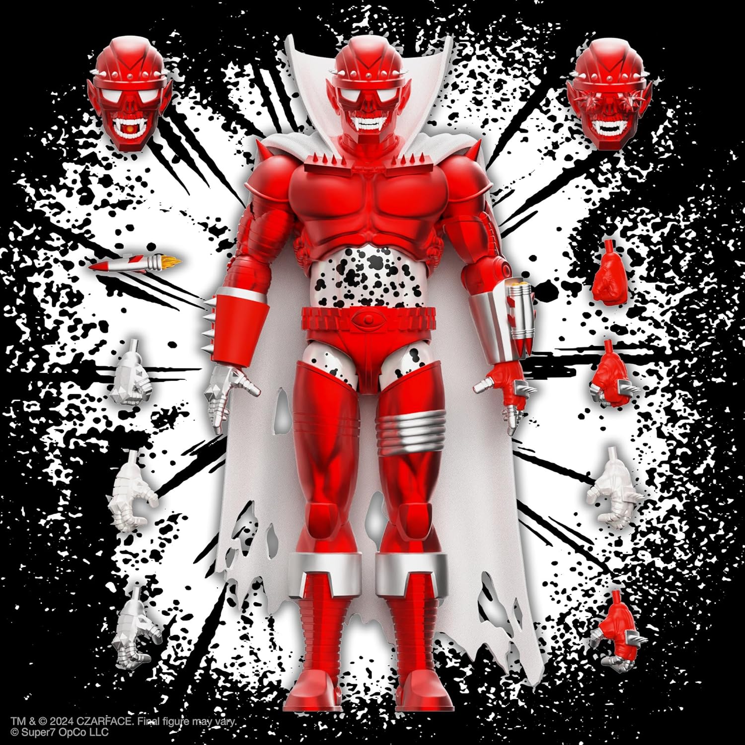 Super7 ULTIMATES! Czarface Impostarr - 7" Czarface Action Figure with Accessories Hip Hop Collectibles and Retro Toys