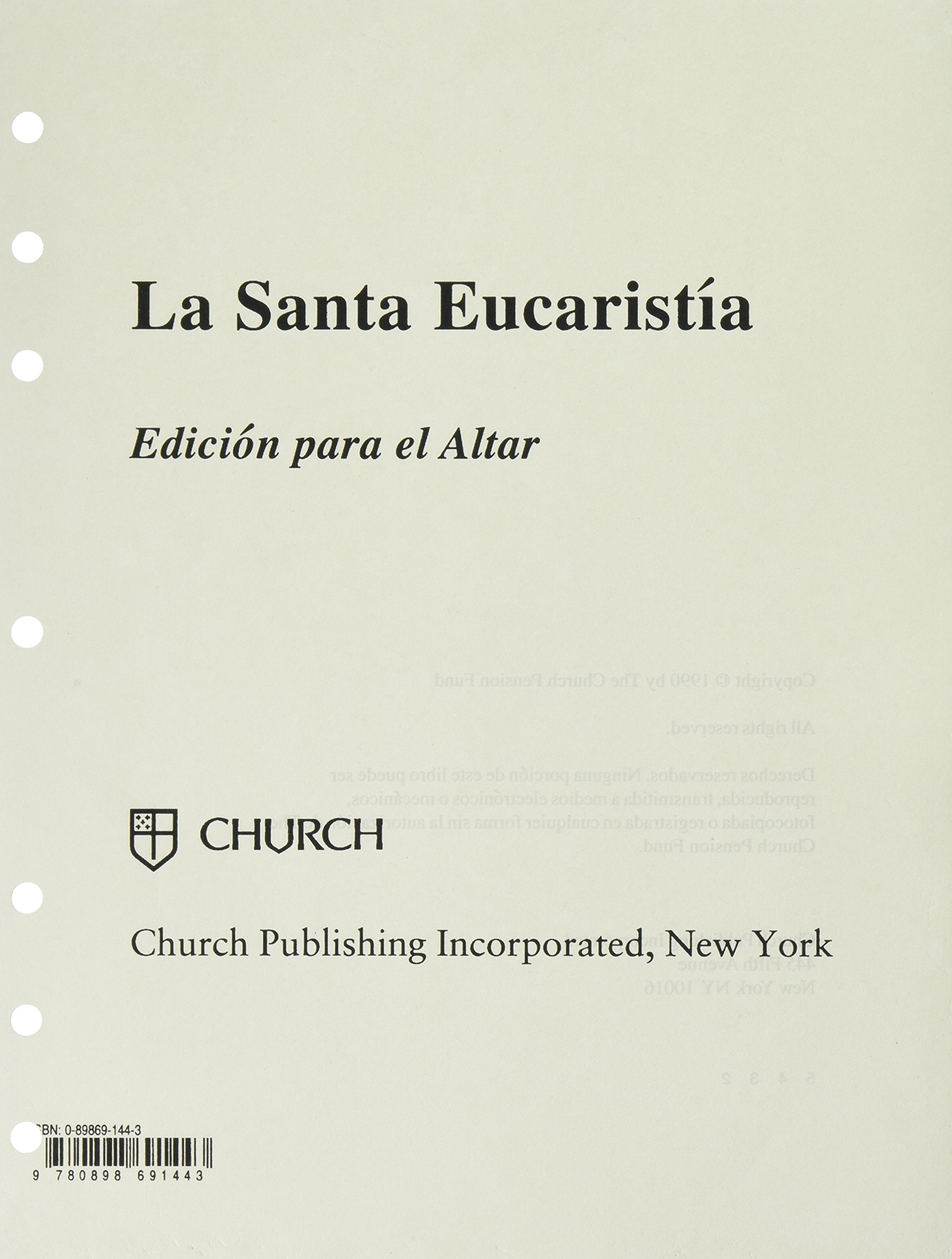 La Santa Eucaristia: Altar Edition