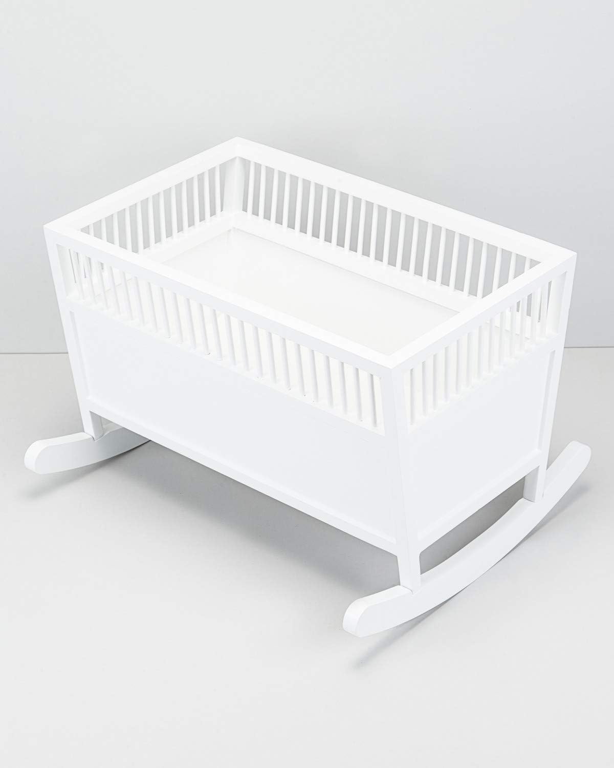 Smallstuff - Cradle, Rosaline - White (51002-02