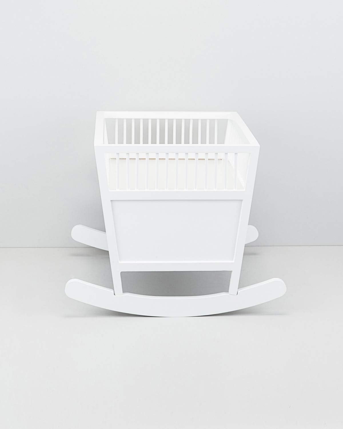 Smallstuff - Cradle, Rosaline - White (51002-02