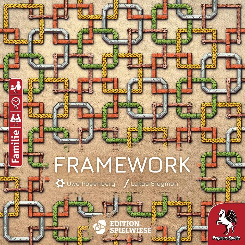 Pegasus Spiele Framework 59055G Edition Spielwiese Board Game 1-4 Players 12+