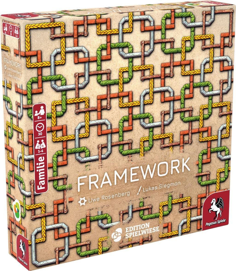 Pegasus Spiele Framework 59055G Edition Spielwiese Board Game 1-4 Players 12+
