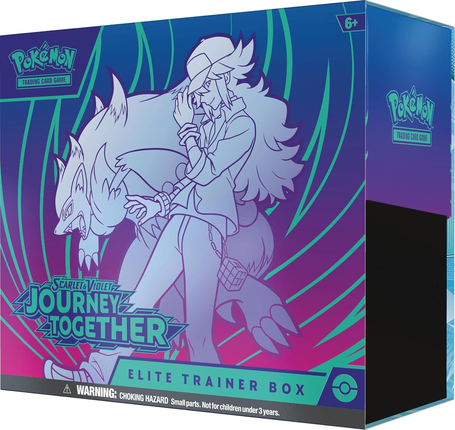 Pokémon TCG: Scarlet & Violet—Journey Together Elite Trainer Box (1 Full-Art Promo Card, 9 Boosters & Premium Accessoires