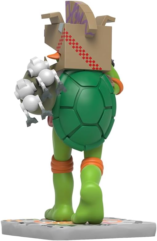 Mighty Jaxx Teenage Mutant Ninja Turtles: Michelangelo Cowa-BOO-nga! Edition | REMIXX 6 Inch Collectible Figurine