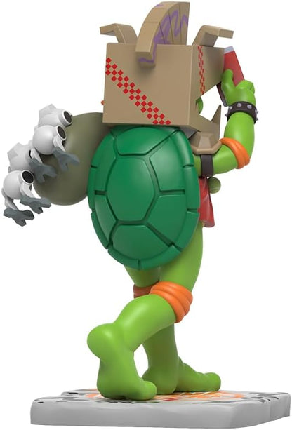 Mighty Jaxx Teenage Mutant Ninja Turtles: Michelangelo Cowa-BOO-nga! Edition | REMIXX 6 Inch Collectible Figurine