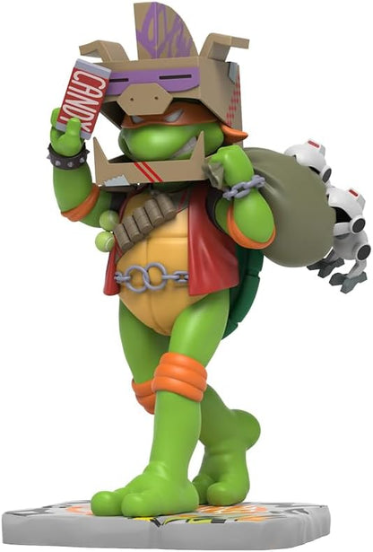Mighty Jaxx Teenage Mutant Ninja Turtles: Michelangelo Cowa-BOO-nga! Edition | REMIXX 6 Inch Collectible Figurine