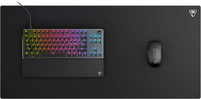 Turtle Beach Sense Core XXL ultrabrede pc-gamingmuismat, antislip rubber, gebalanceerd micro-geweven stoffen oppervlak, glad, duurzaam, rechthoekig - zwart