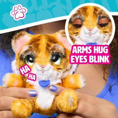 Just Play furReal My Minis Little Hugs Tiger, juguetes para niños a partir de 4 años