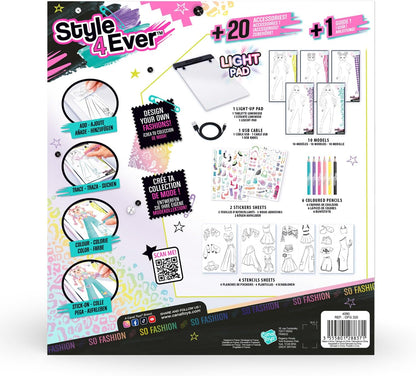 Style 4 Ever - Fashion Designer Light-Up Pad - (320)