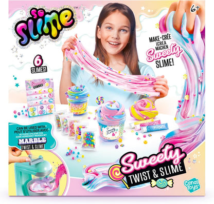 Canal Toys - So Slime DIY – Twist & Slime Candy Kit – creatieve vrije tijd voor kinderen vanaf 6 jaar – SSC 322