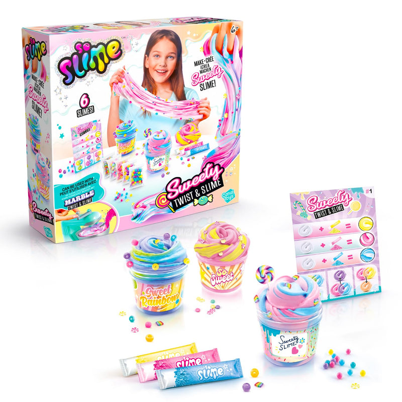 Canal Toys - So Slime DIY – Twist & Slime Candy Kit – creatieve vrije tijd voor kinderen vanaf 6 jaar – SSC 322
