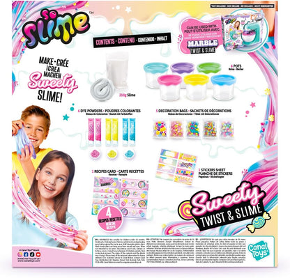 Canal Toys - So Slime DIY – Twist & Slime Candy Kit – creatieve vrije tijd voor kinderen vanaf 6 jaar – SSC 322