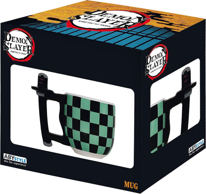 ABYSTYLE - DEMON SLAYER Tazza 3D Tanjiro Manico Spada