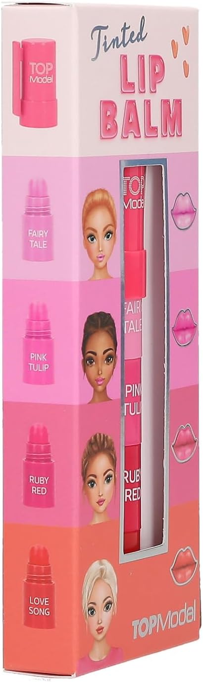 Topmodel - Topmodel Tinted Lip Balm - 4 Colors - 4 X 1G