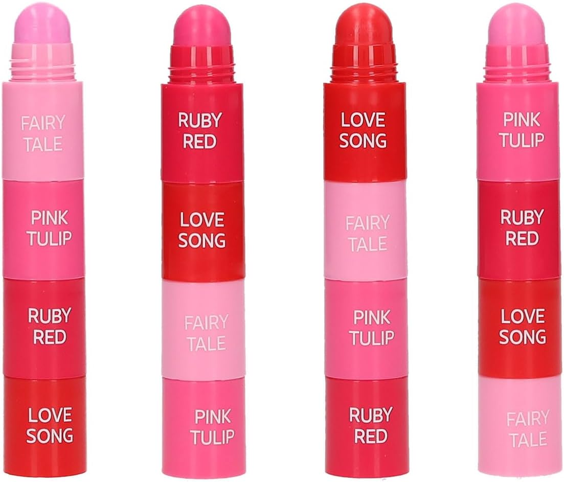 Topmodel - Topmodel Tinted Lip Balm - 4 Colors - 4 X 1G