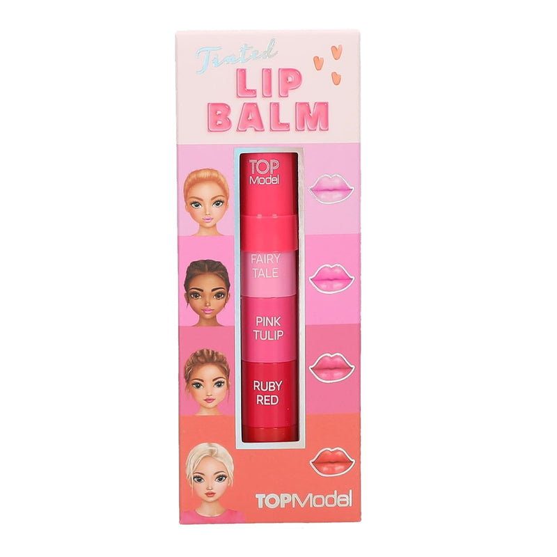 Topmodel - Topmodel Tinted Lip Balm - 4 Colors - 4 X 1G
