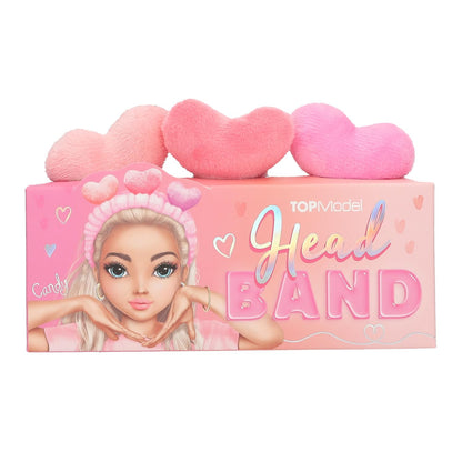 Topmodel - Head Band With Hearts Beauty And Me - Pink