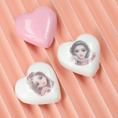 Topmodel - Topmodel Printed Bathfizzers Beauty And Me - White, Pink - 30G Each