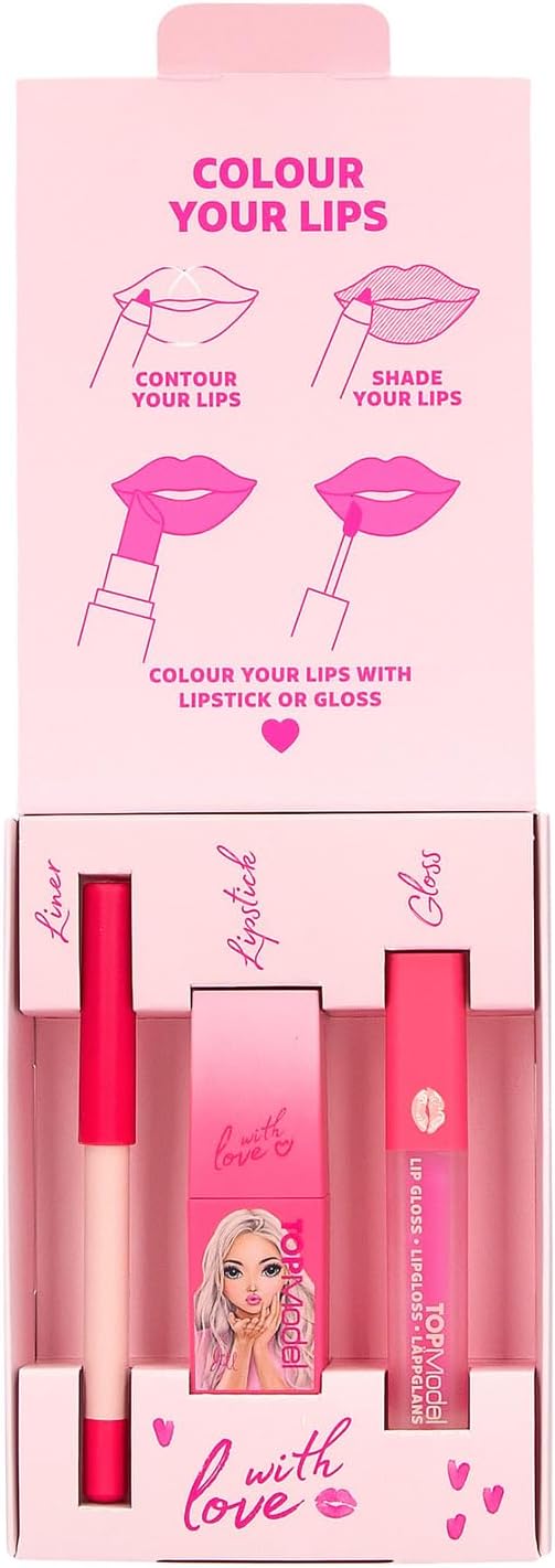 Depesche Top Model Beauty Lip Trio Set