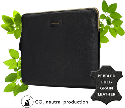 dbramante1928 - Skagen Pro+ Laptop Sleeve - Compatible With Macbook Pro 14 Inch PC - Made From Sustainably Sourced Full Grain Leather