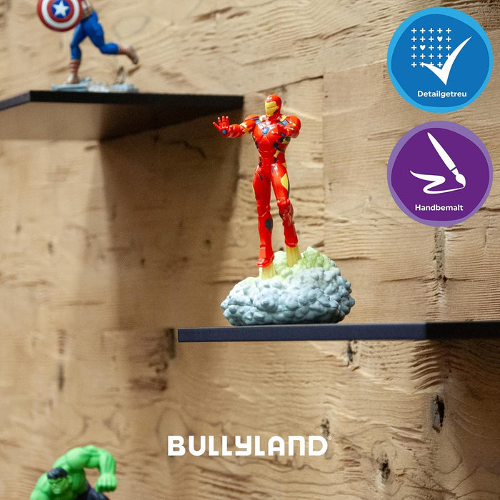 Bullyland Marvel Avengers Iron Man, perfect as a toy figure, decoration and small gift for kids ages 3+ and collectors, detailed 6" collectible figure