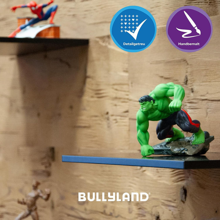 Bullyland Hulk van Marvel Avengers, perfect als speelgoedfiguur, decoratie en klein cadeau voor kinderen vanaf 3 jaar en verzamelaars, detailgetrouwe 9,5 cm verzamelfiguur voor Kidults 11332
