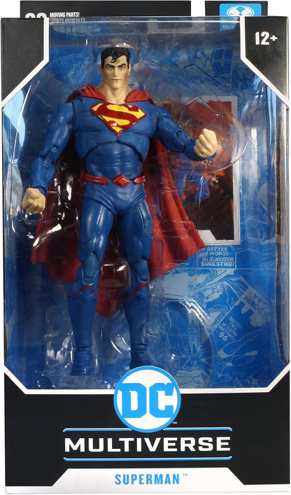 Lansay DC Multiverse - Superman Rebirth - Collectible Figure & Accessories - Comics Characters - Ages 12 and Above