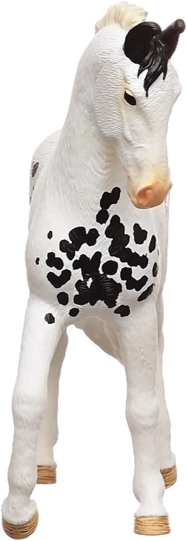 Schleich HORSE CLUB - Marwari Stallion -13cm Hand-Painted Collectable, Realistic Toy Horse Figurine for Girls and Boys. Durable Educational Figure for Fun Imaginative Play. Cool Kids Toys Age 5+ 14898