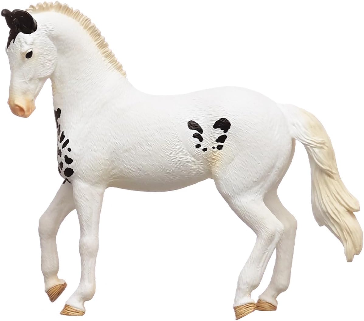 Schleich HORSE CLUB - Marwari Stallion -13cm Hand-Painted Collectable, Realistic Toy Horse Figurine for Girls and Boys. Durable Educational Figure for Fun Imaginative Play. Cool Kids Toys Age 5+ 14898