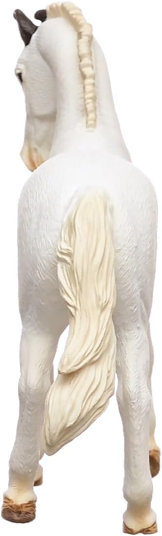 Schleich HORSE CLUB - Marwari Stallion -13cm Hand-Painted Collectable, Realistic Toy Horse Figurine for Girls and Boys. Durable Educational Figure for Fun Imaginative Play. Cool Kids Toys Age 5+ 14898
