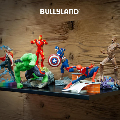 Bullyland Spider-Man from the Marvel Spider-Verse, perfect as a toy figure, decoration and small gift for kids ages 3+ and collectors, detailed collectible figure of 7