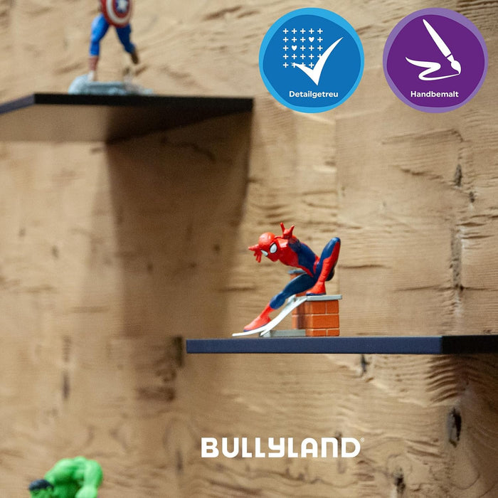 Bullyland Spider-Man from the Marvel Spider-Verse, perfect as a toy figure, decoration and small gift for kids ages 3+ and collectors, detailed collectible figure of 7