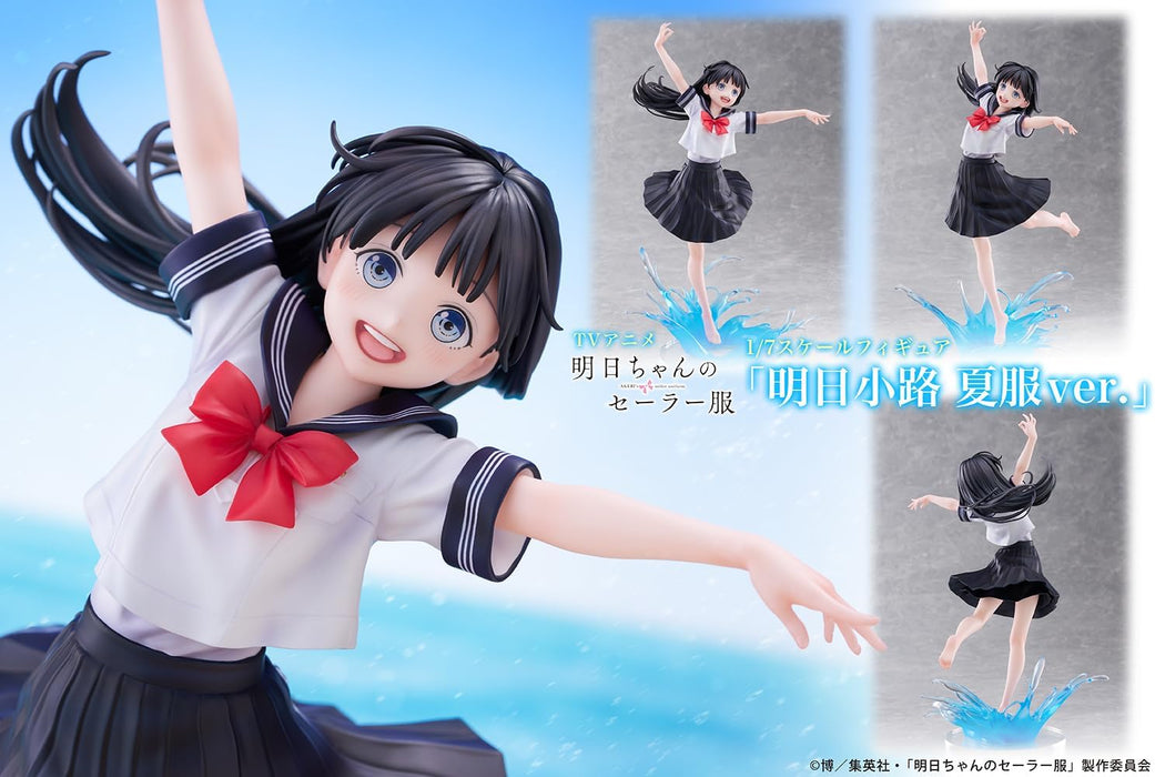 Proof Akebi's Sailor Uniform statuette 1/7 Komichi Akebi Summer uniform Ver. 26 cm