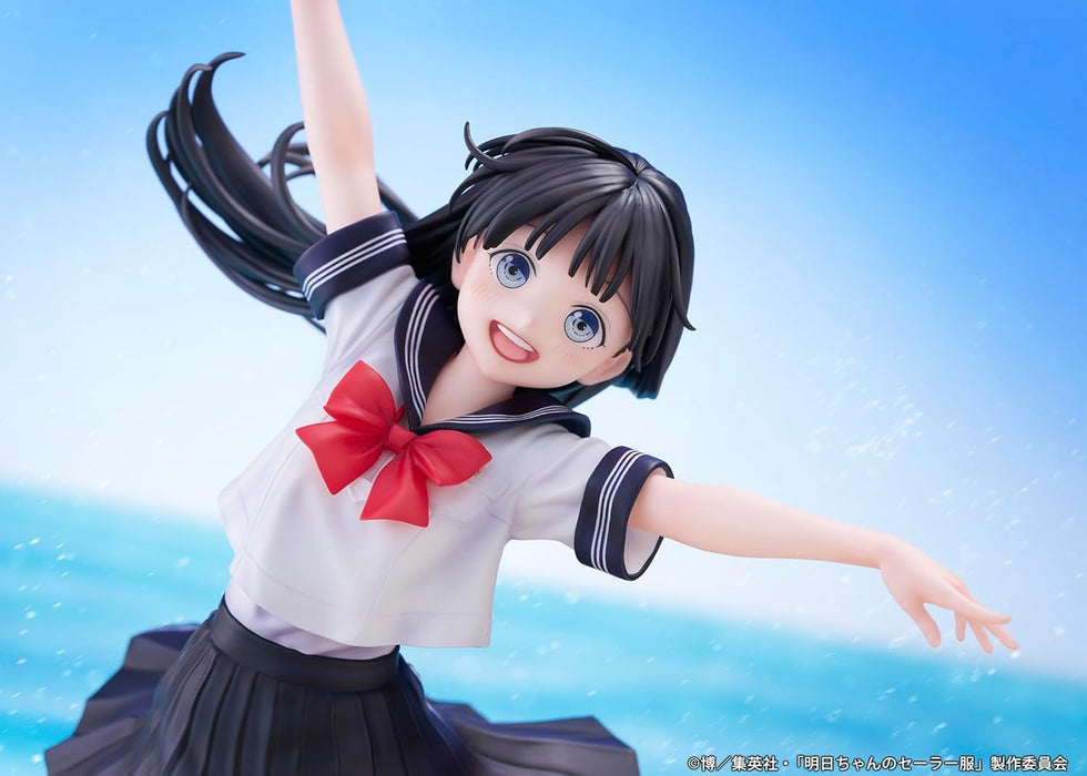 Proof Akebi's Sailor Uniform statuette 1/7 Komichi Akebi Summer uniform Ver. 26 cm
