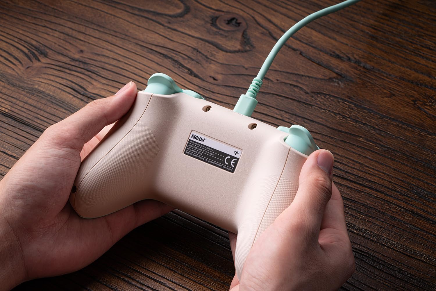 8Bitdo Ultimate 2C Wired Controller for Windows PC and Android, with 1000Hz Polling Rate, Hall Effect Joysticks and Hall Triggers, and Remappable L4/R4 Bumpers (Mint