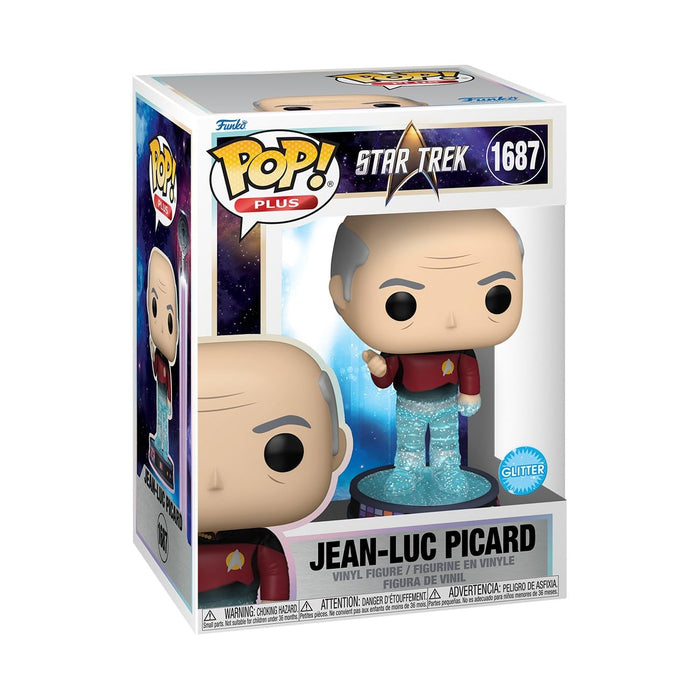Funko Pop! Plus: ST Transporter - Jean-Luc Picard - Star Trek Generations - Figura de Vinilo Coleccionable - Idea de Regalo - Mercancia Oficial - Juguetes para Niños y Adultos - Movies Fans